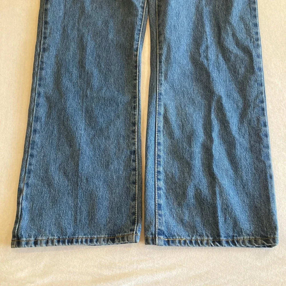 Levi's 517 Jeans Bootcut Mens 42x30 (Fit 40x29.5) Medium Wash Blue Denim